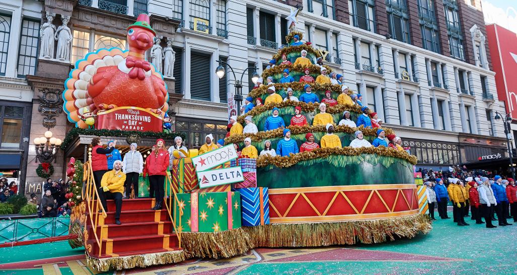 NRF Behind the scenes of Macy's Thanksgiving Day Parade